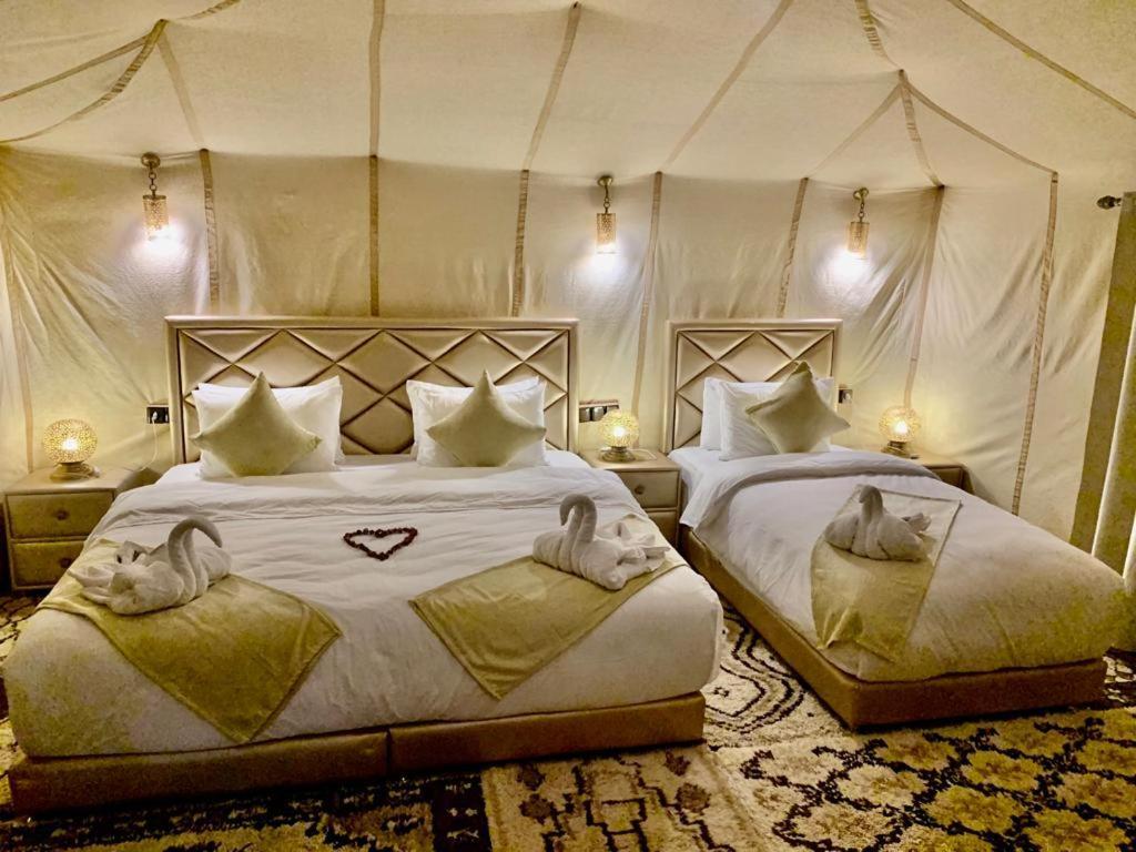 Palmyra Luxury Camp Hotel เมอร์ซูกา ภายนอก รูปภาพ