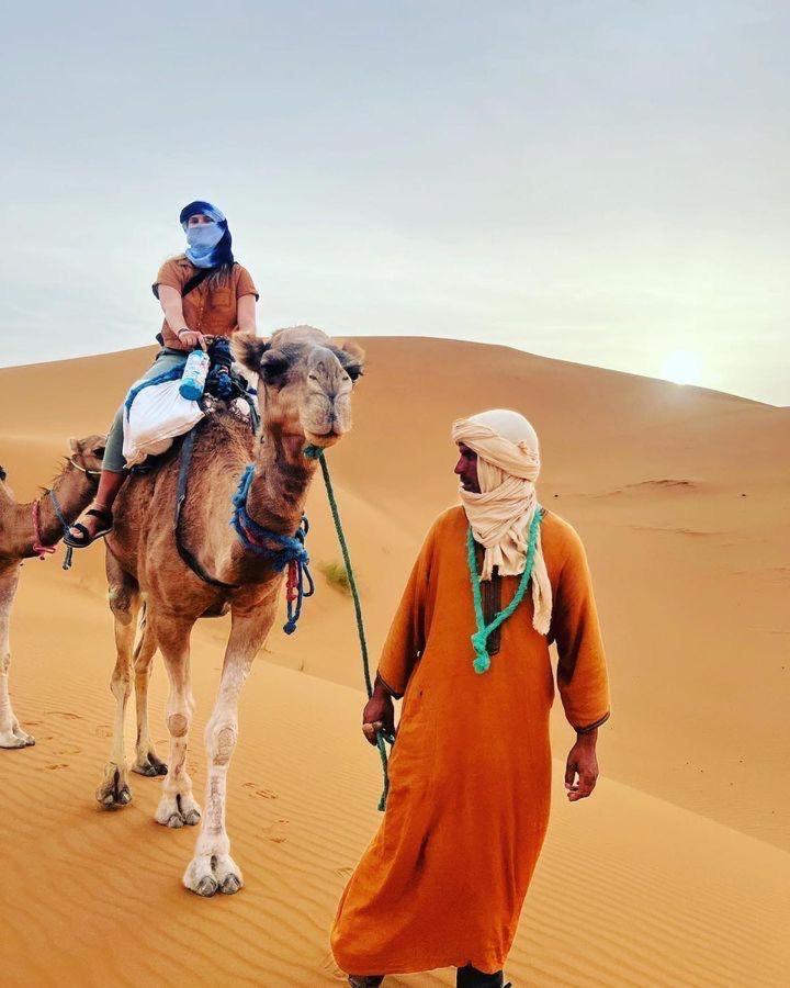 Palmyra Luxury Camp Hotel เมอร์ซูกา ภายนอก รูปภาพ