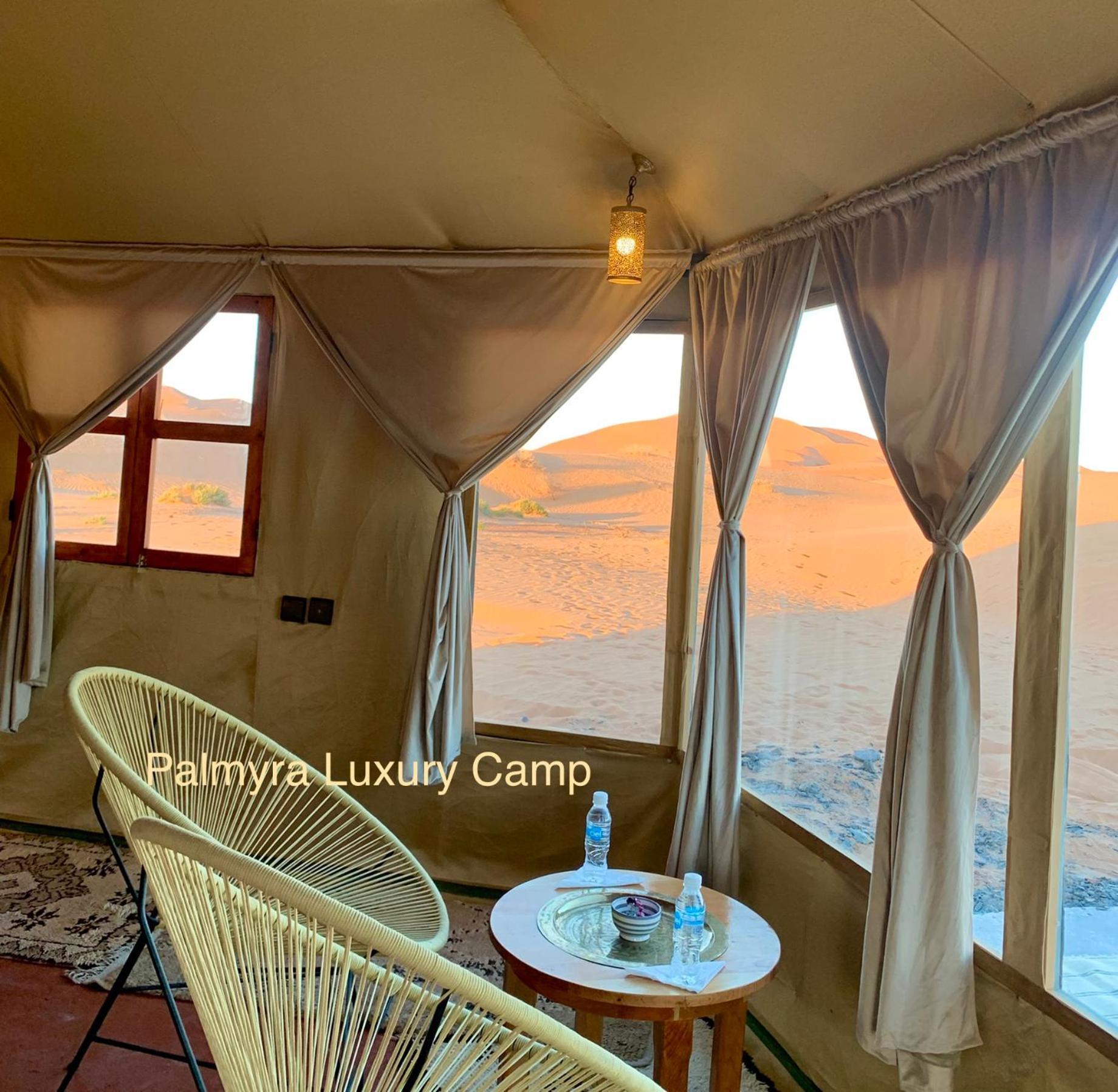 Palmyra Luxury Camp Hotel เมอร์ซูกา ภายนอก รูปภาพ