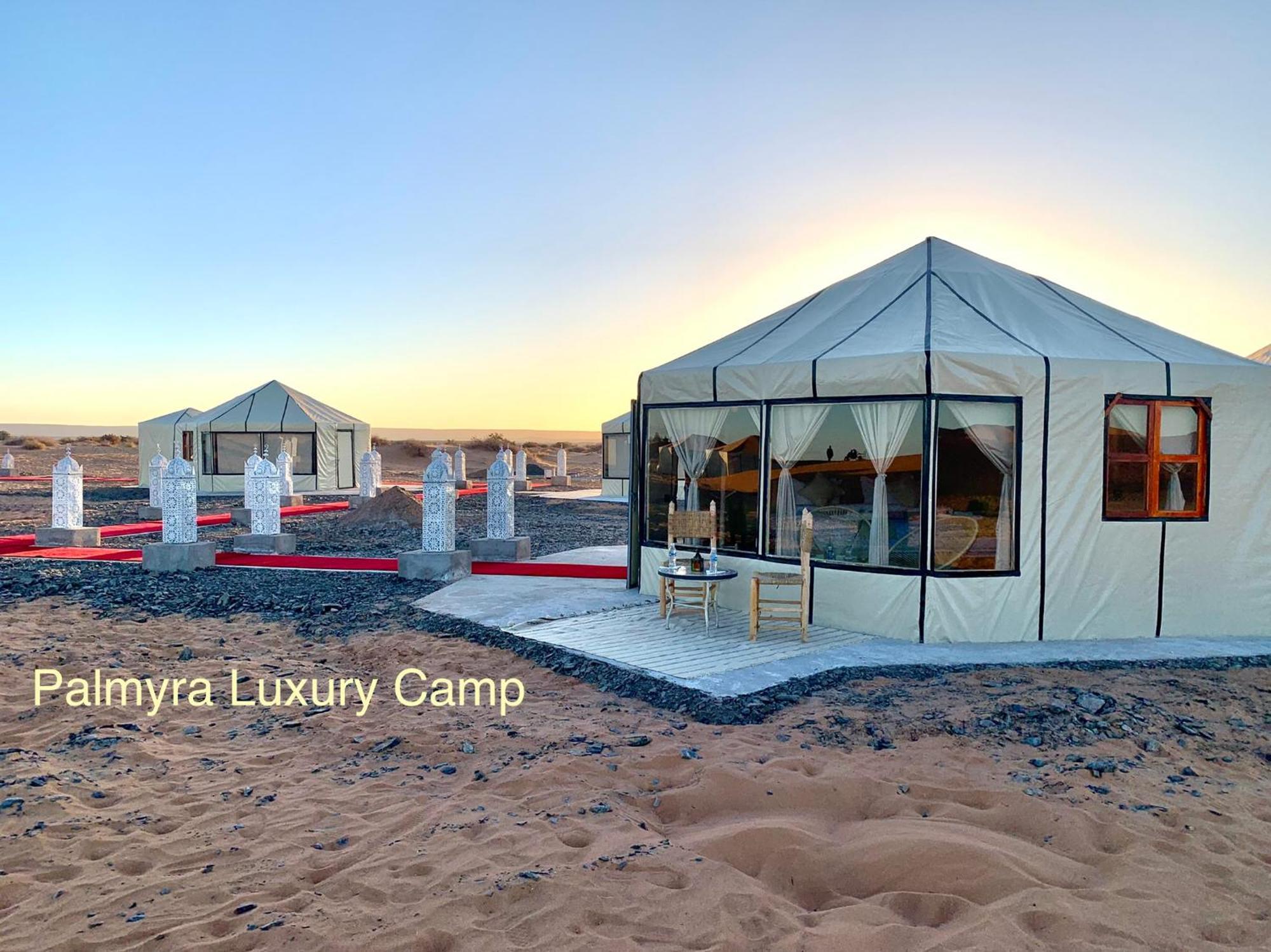 Palmyra Luxury Camp Hotel เมอร์ซูกา ภายนอก รูปภาพ