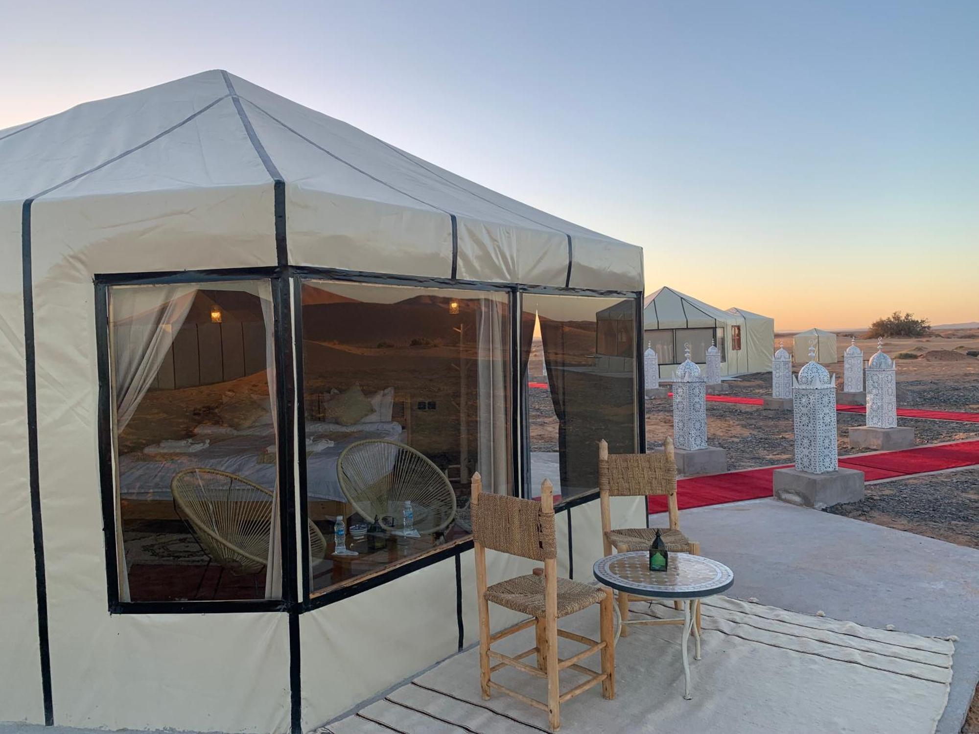 Palmyra Luxury Camp Hotel เมอร์ซูกา ภายนอก รูปภาพ