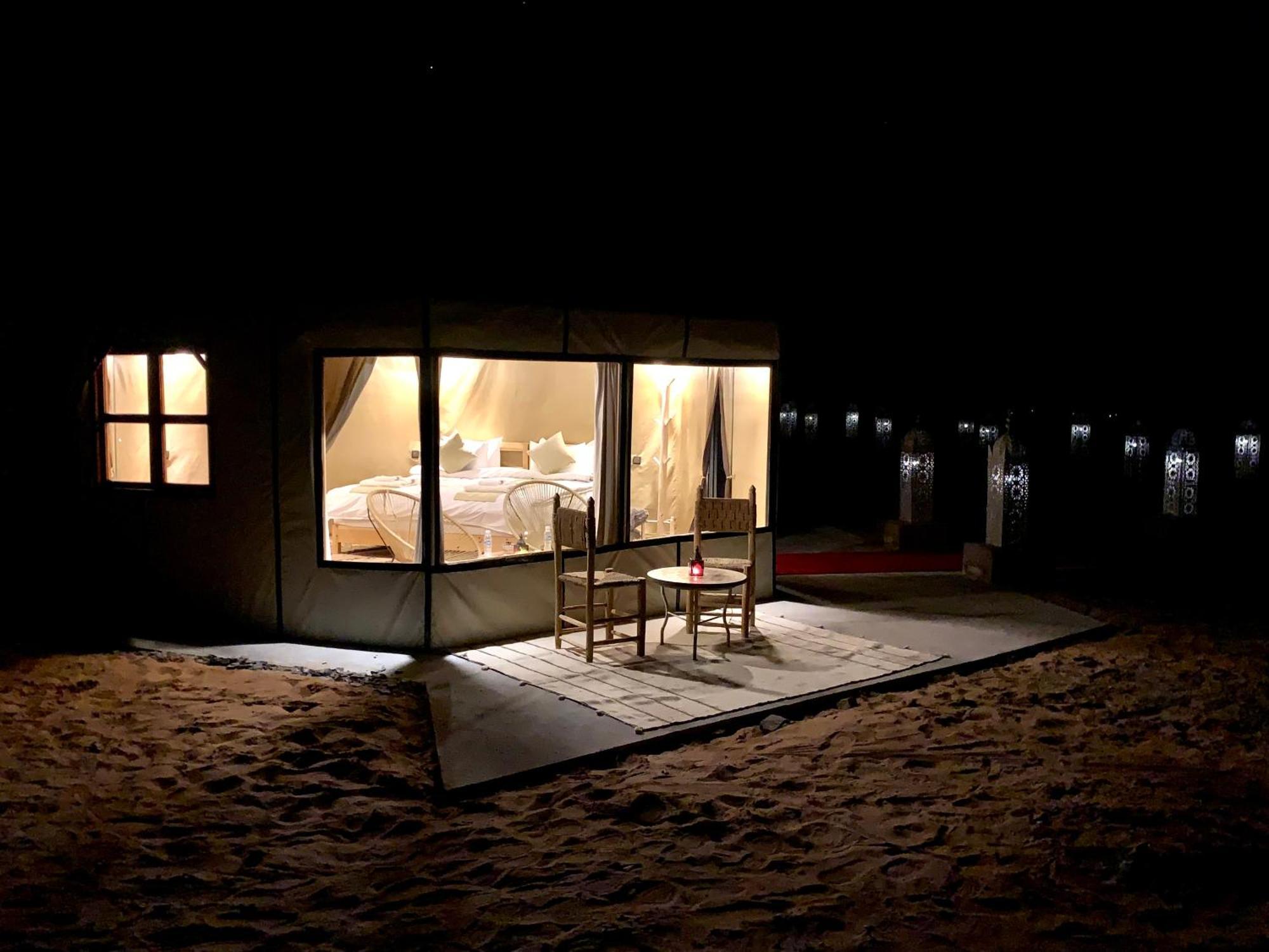 Palmyra Luxury Camp Hotel เมอร์ซูกา ภายนอก รูปภาพ