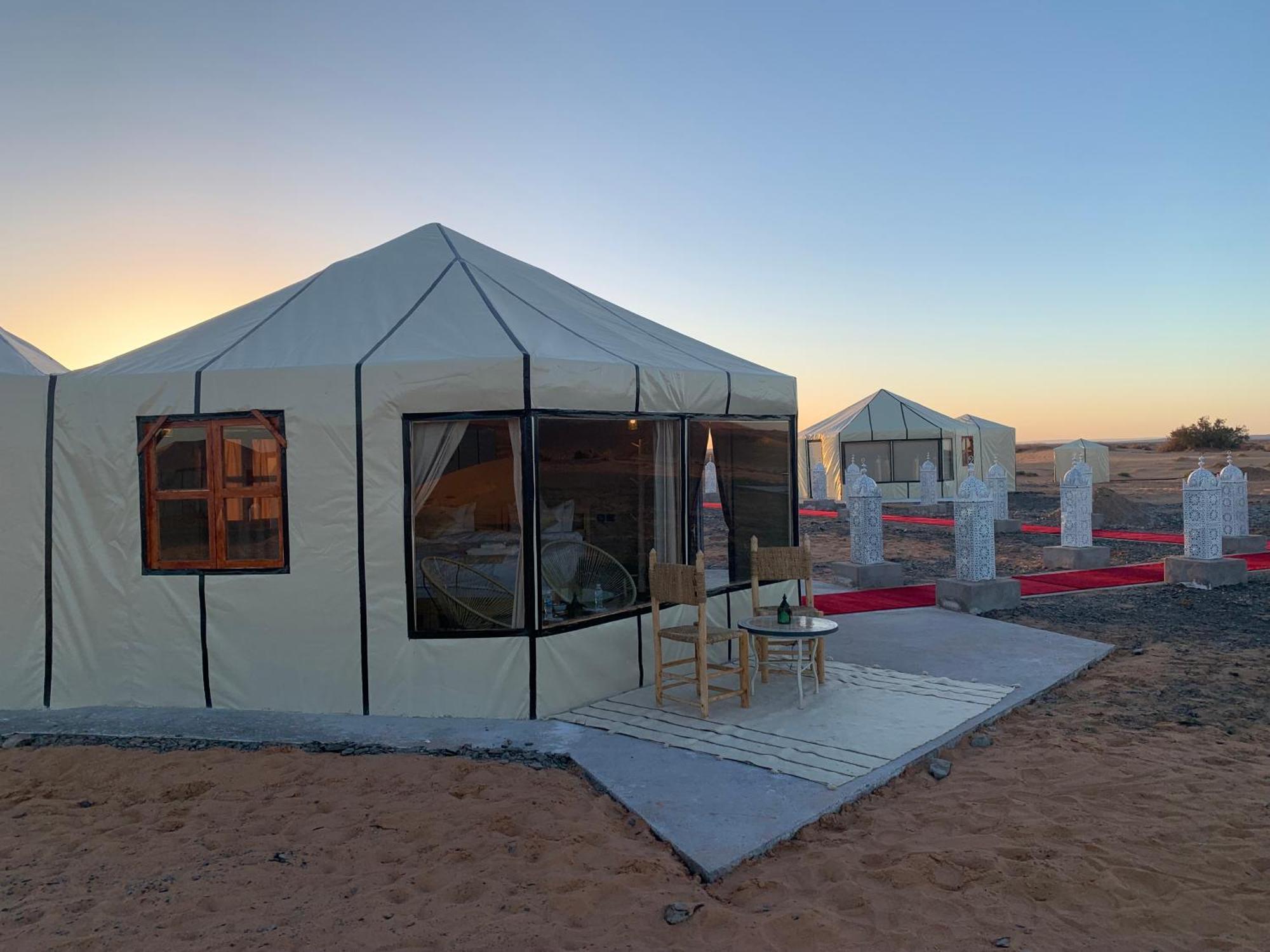 Palmyra Luxury Camp Hotel เมอร์ซูกา ภายนอก รูปภาพ